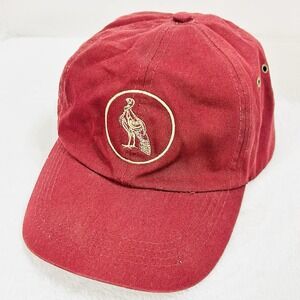 Wild Turkey Bourbon Logo Hat Cap Adjustable Strapback Red Outdoors Casual